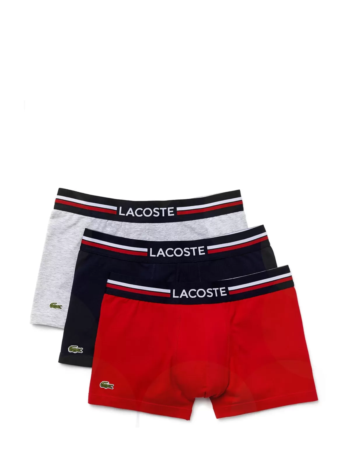 Lacoste Underwear Homme<Lot de 3 caleçons ref 53348 W34 Multicolore