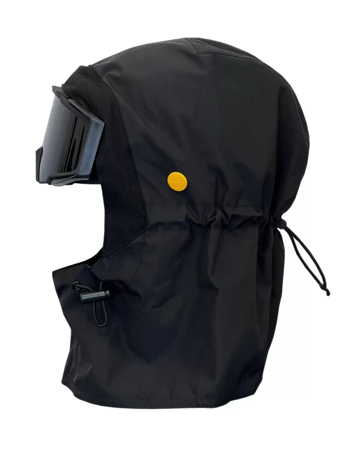 DOUBLEHOOD Echarpe Et Bonnet Homme<Masque avec vitre de protection Ref 61201 Noir