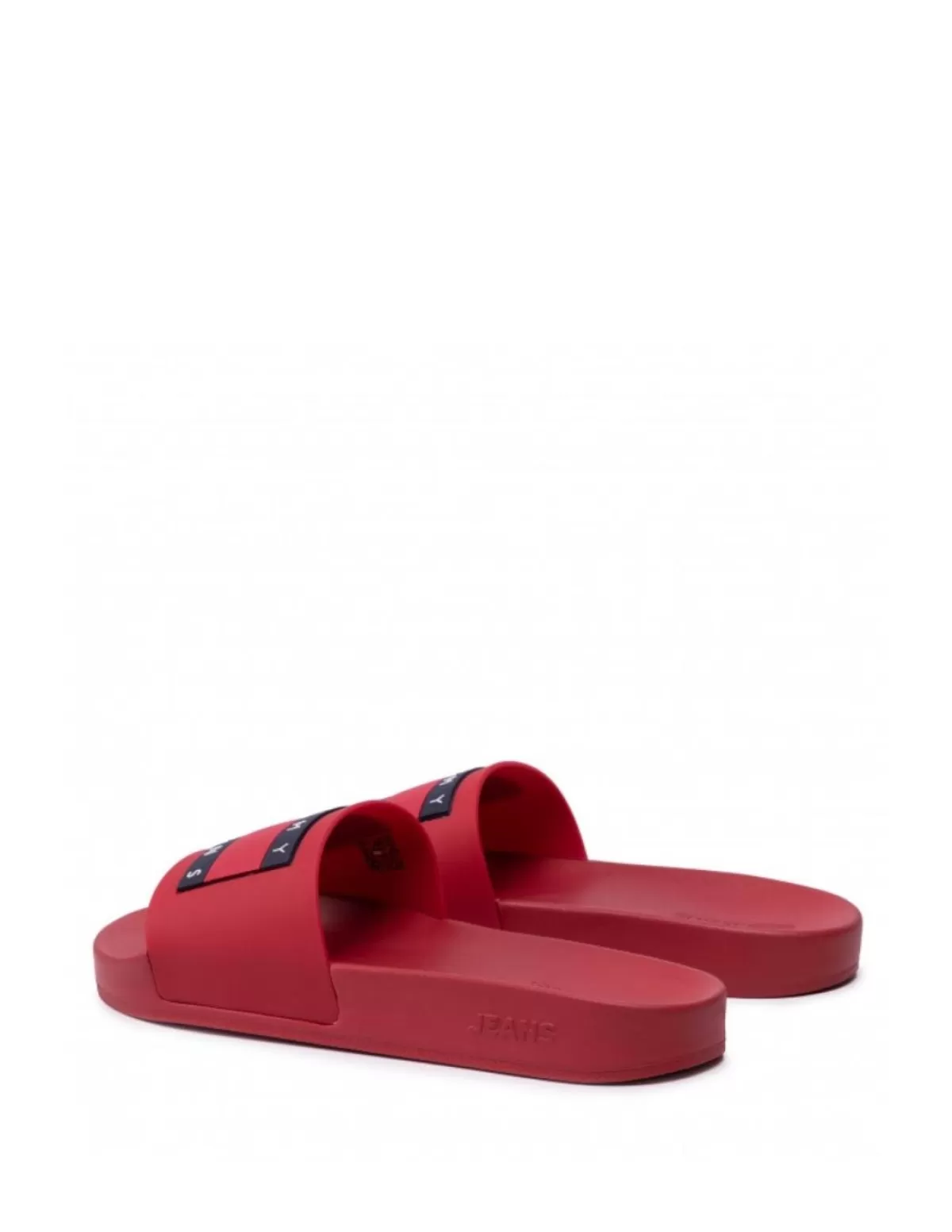 Tommy JEANS Nu Pieds Homme<Mules Homme Ref 56526 XNL Deep Crimson Rouge