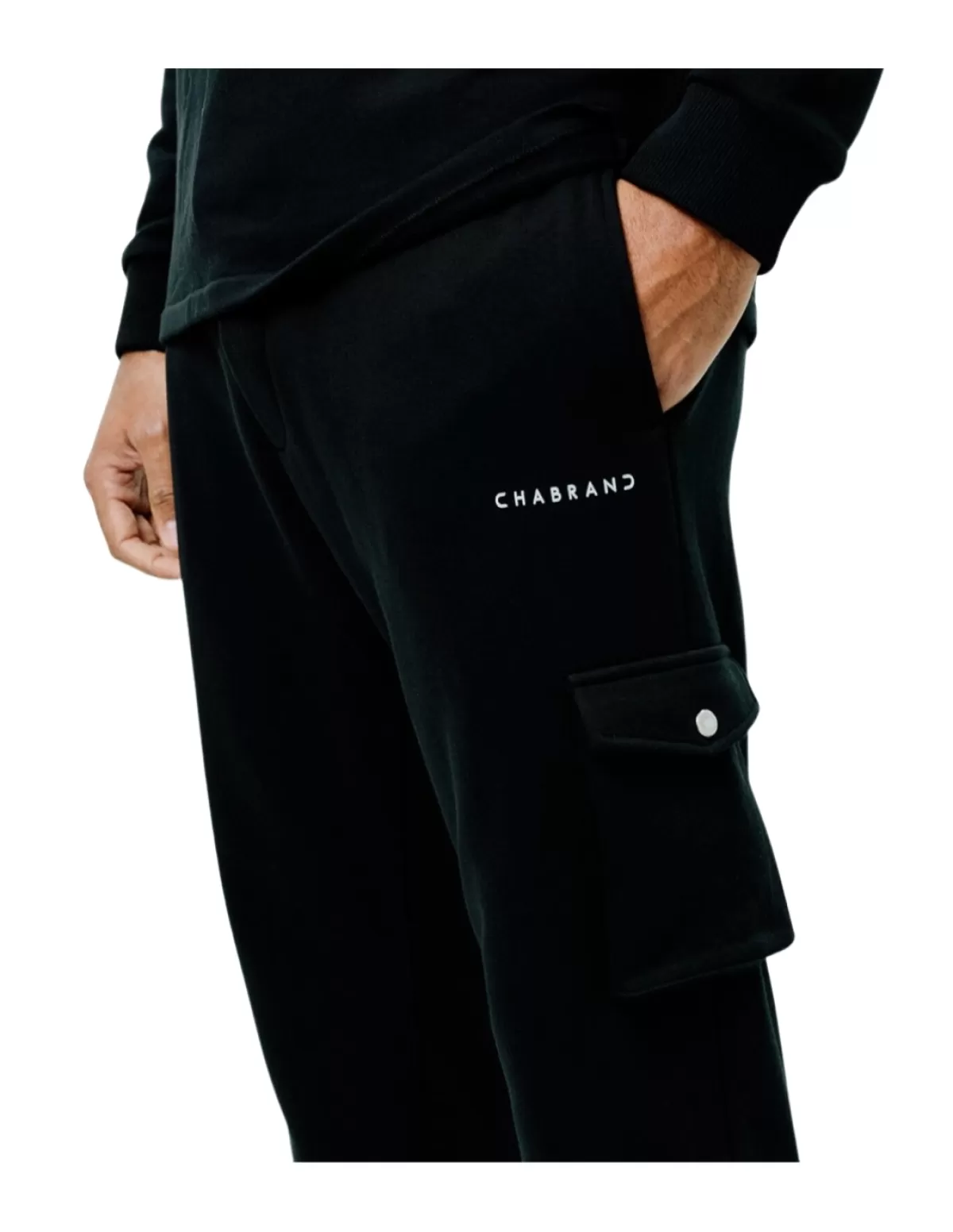 Chabrand Pantalons - Jeans Homme<Pantalon cargo Ref 62406 108 Noir