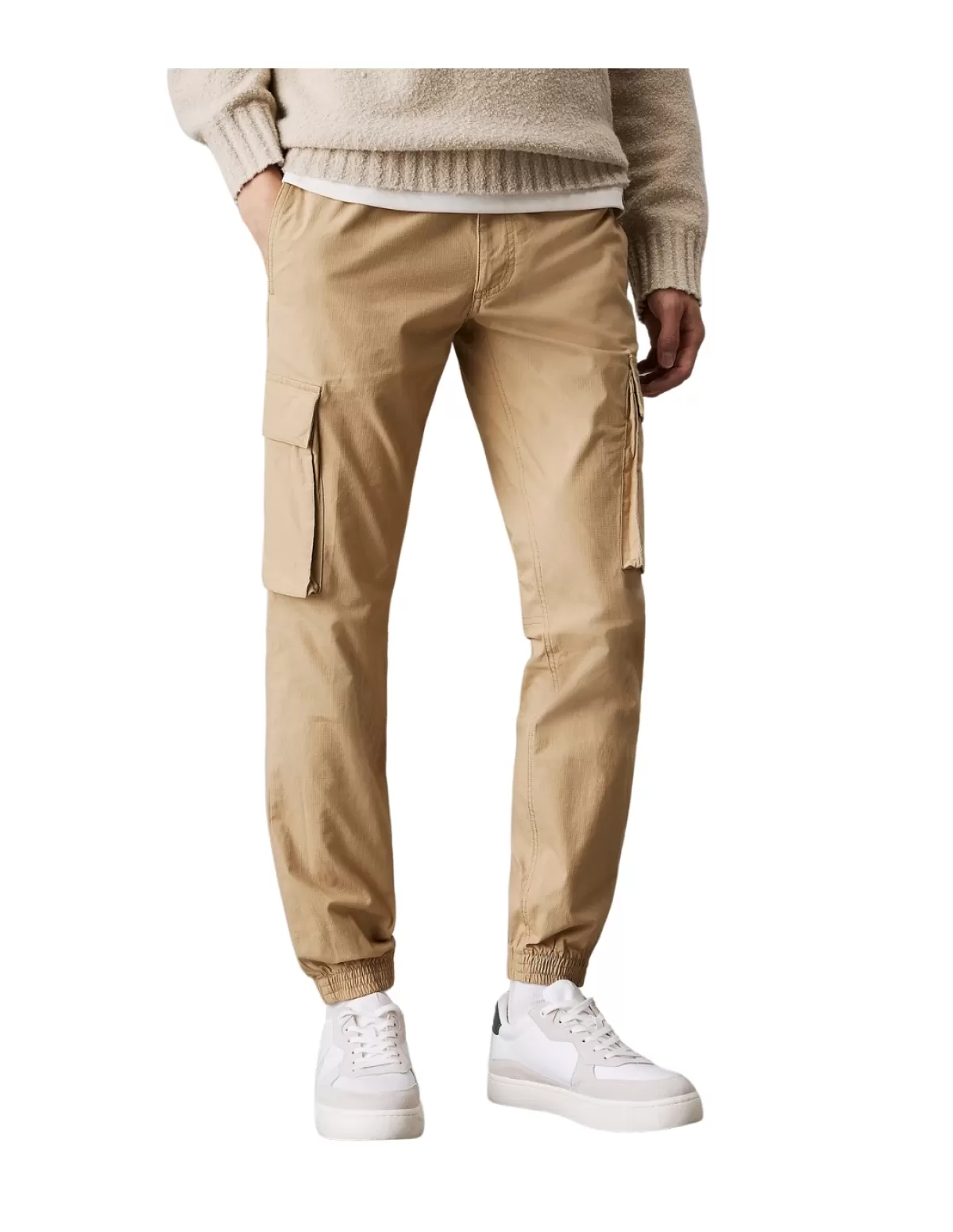 Calvin Klein Jeans Pantalons - Jeans Homme<Pantalon cargo homme Ref 64456 PF2 Beige