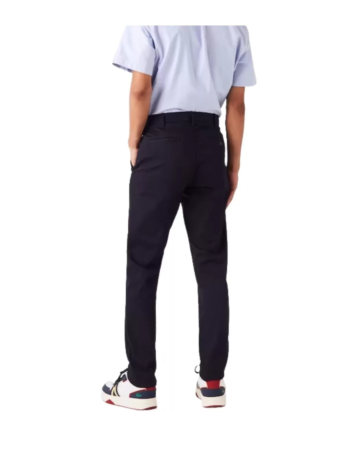 Lacoste Pantalons - Jeans Homme<Pantalon chino en coton Ref 57607 HDE Abimes Noir