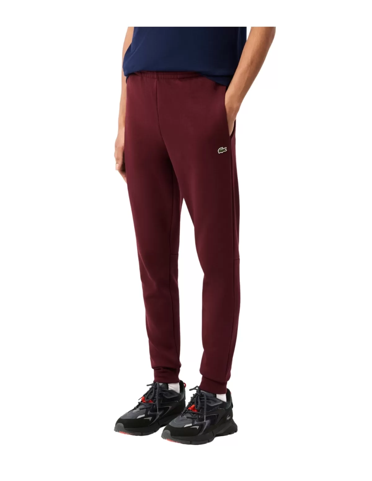 Lacoste Pantalons - Jeans Homme<Pantalon de survetement homme Ref 57996 BZD Bordeaux Violet