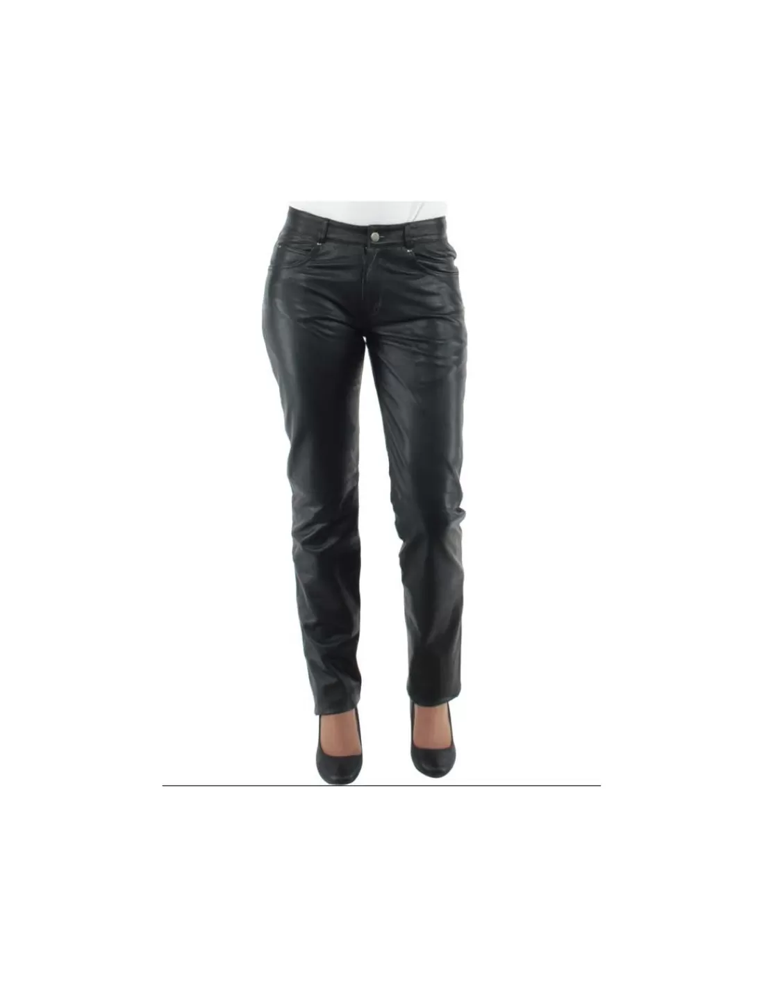 Outlet Pantalon Giorgio slim wody en cuir ref 33425 Femme Pantalon - Short Cuir Femme