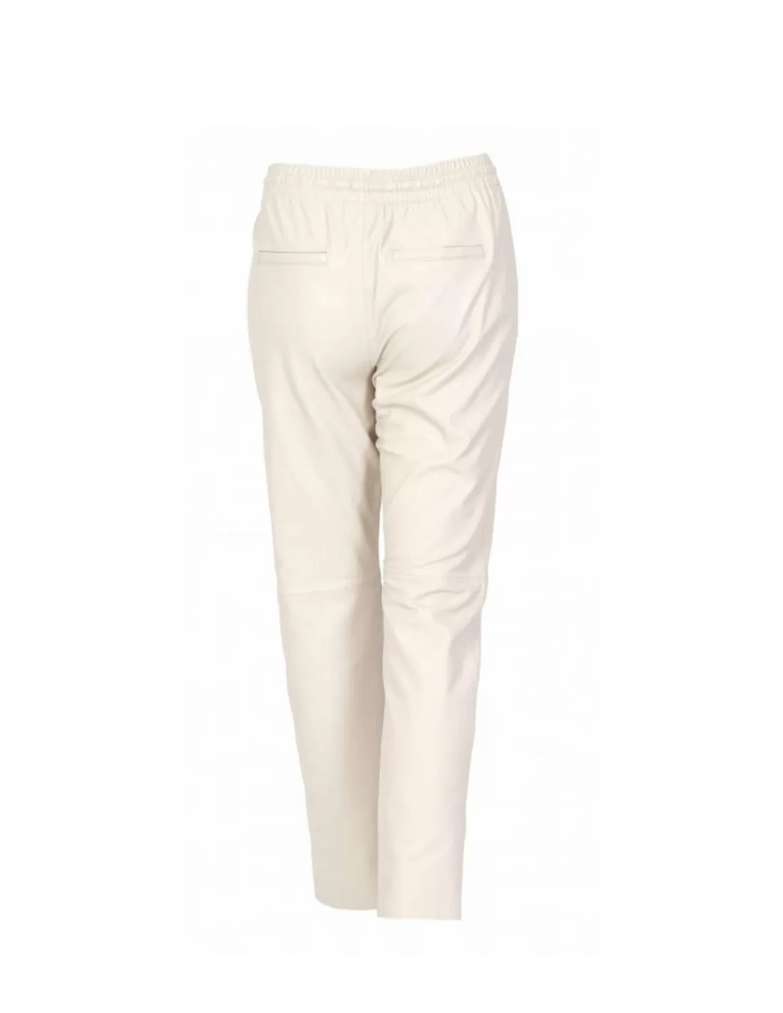 Outlet Pantalon jogpant en cuir Gift Ref 50426 coquille Femme Pantalon - Short Cuir Femme