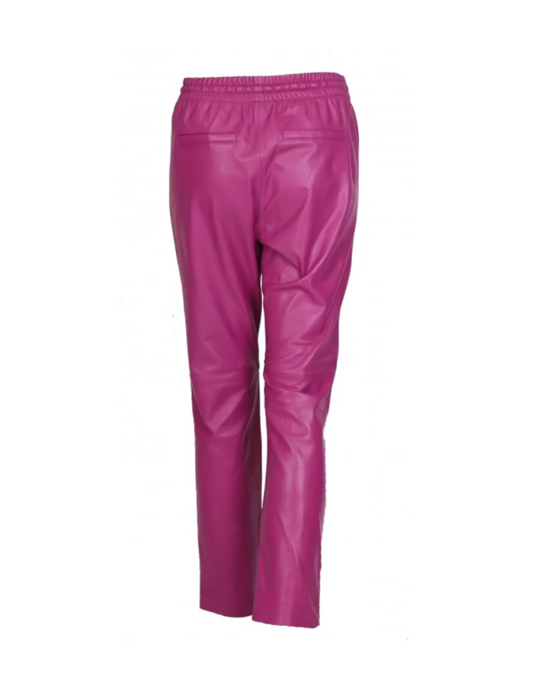 Cheap Pantalon jogpant en cuir Gift Ref 50426 Mauve Femme Pantalon - Short Cuir Femme