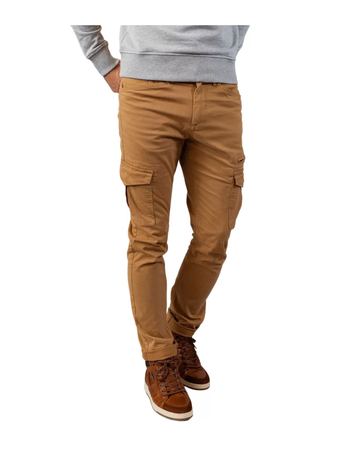 PATROUILLE DE FRANCE Pantalons - Jeans Homme<Pantalon Largo Mahevan Ref 47857 Camel Marron