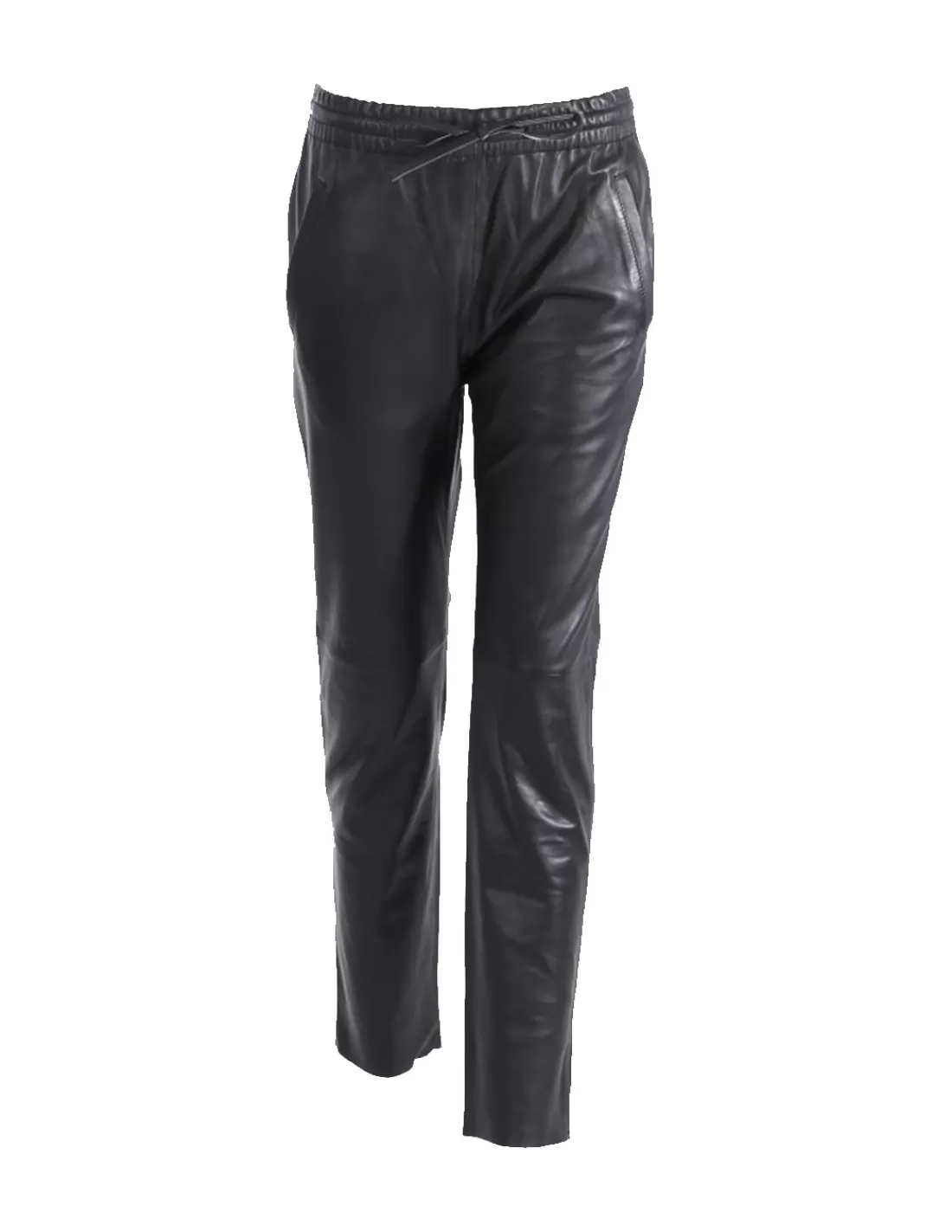 Cheap Pantalon Gift en cuir ref_50426 Femme Pantalon - Short Cuir Femme