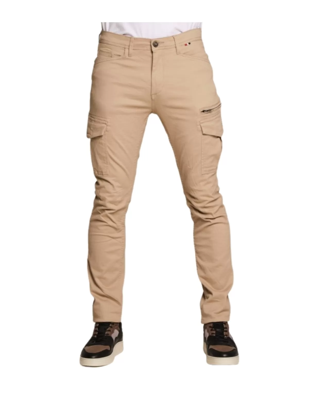 PATROUILLE DE FRANCE Pantalons - Jeans Homme<Pantalon PAF LARGO Ref 47857 Sand Beige