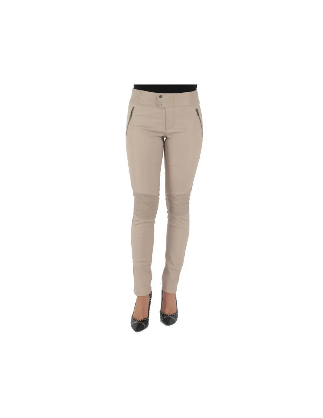 Sale Pantalon sélection en cuir ref_sof37618- Femme Pantalon - Short Cuir Femme