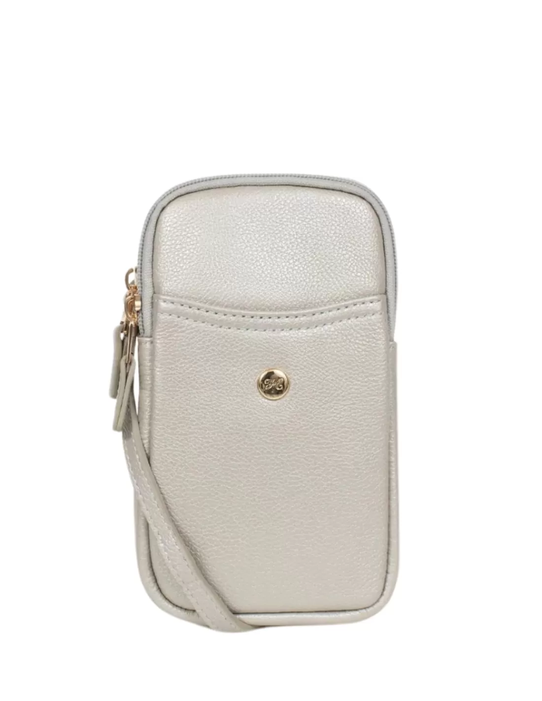 Best Sale Pochette telephone Ref 63540 Argent 19*11*5 cm Femme Accessoire Divers Maroquinerie Femme