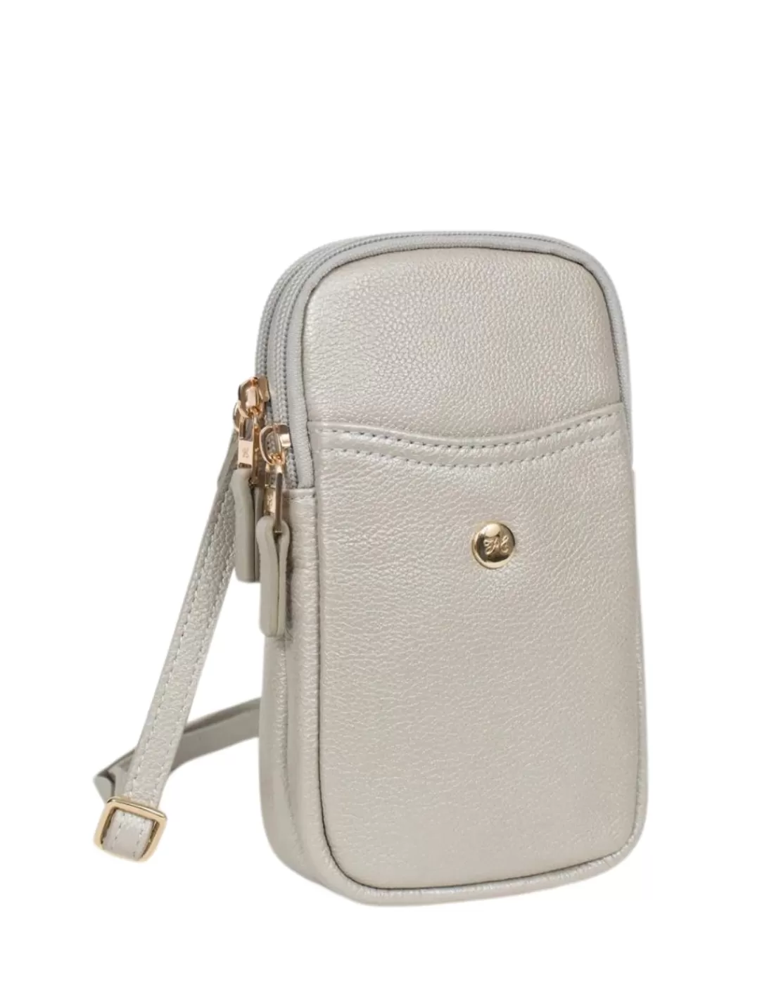 Best Sale Pochette telephone Ref 63540 Argent 19*11*5 cm Femme Accessoire Divers Maroquinerie Femme