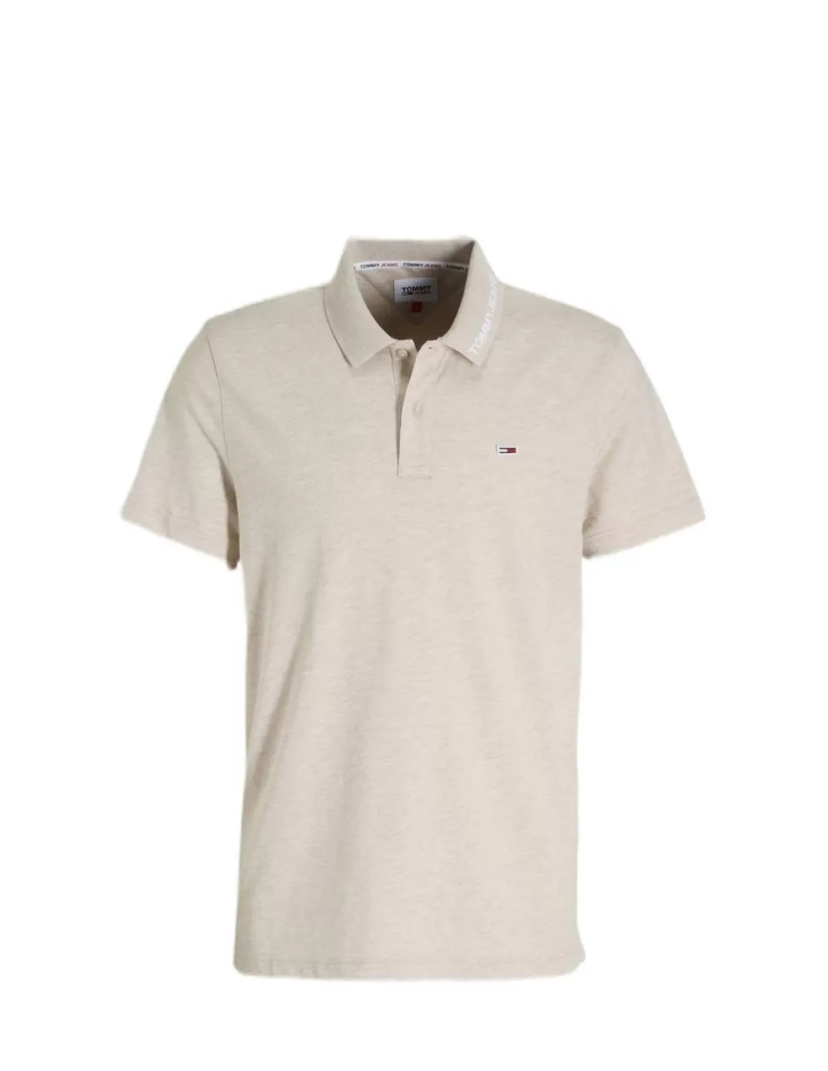 Tommy Hilfiger Tee-shirt - Polo Homme<Polo Tommy Jeans Ref 57326 ACM Savannah Sand Beige