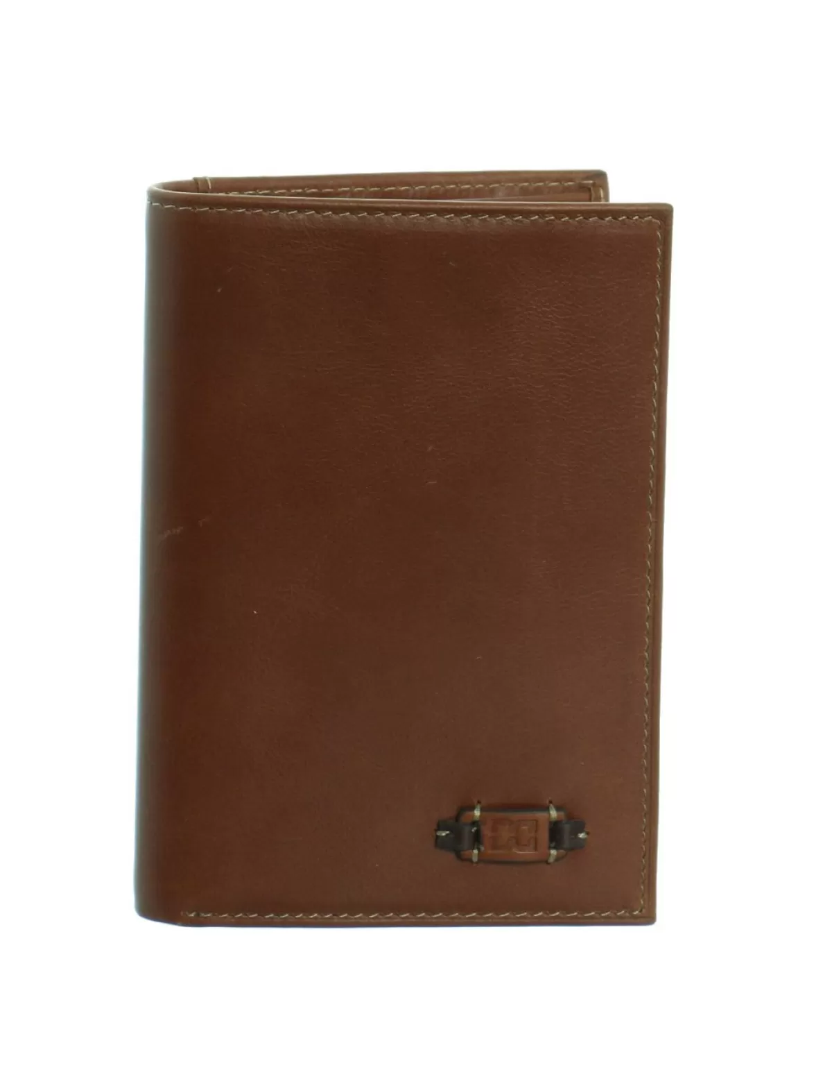 David William Portefeuille Homme<Portefeuille en cuir ref_46256 10*15*2.5 Marron