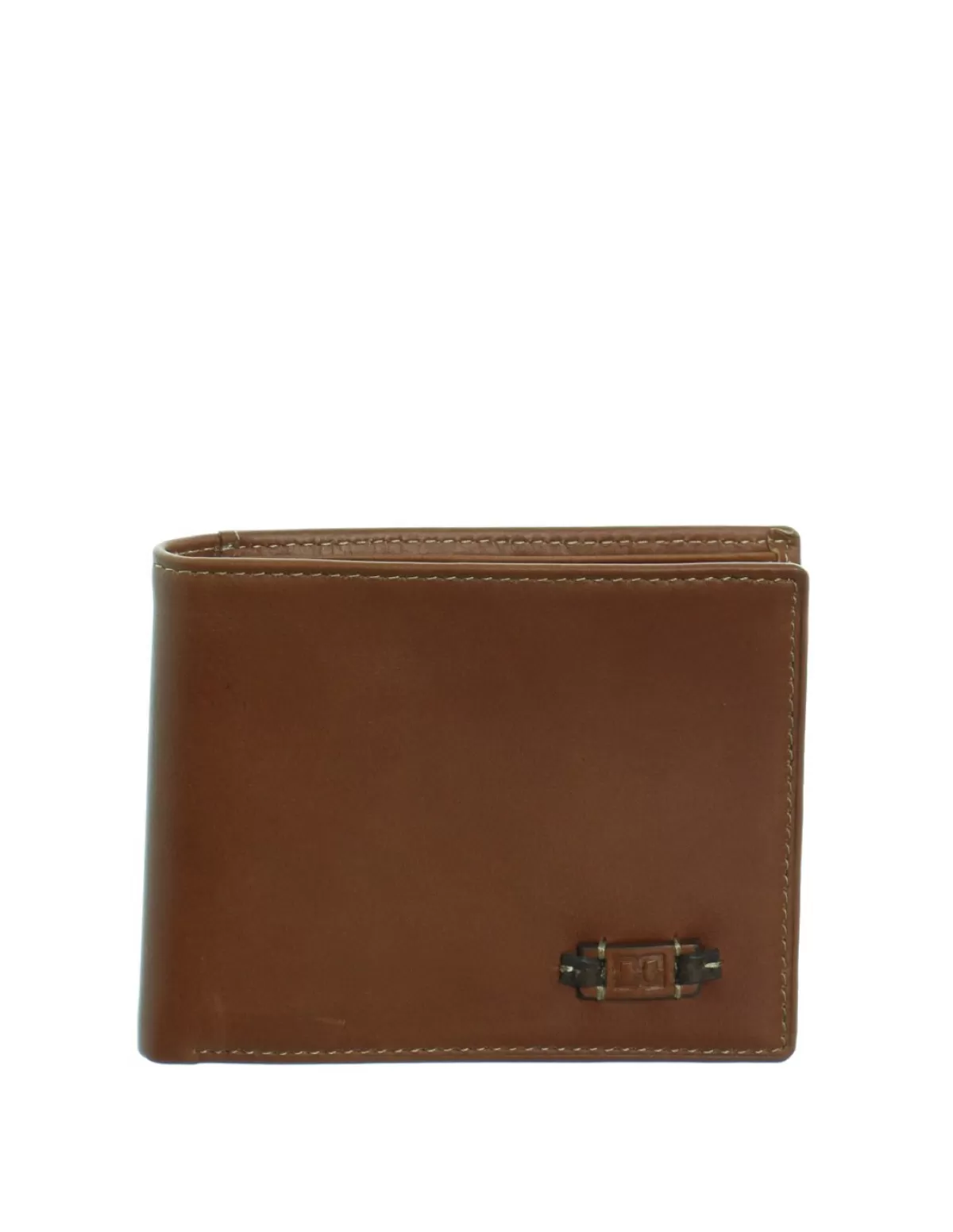 David William Portefeuille Homme<Portefeuille en cuir ref_46258 Marron 12*10*2 Noir