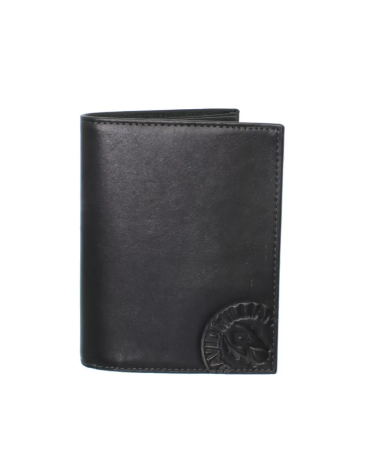 David William Portefeuille Homme<Portefeuille en cuir ref_lhc37148- Noir