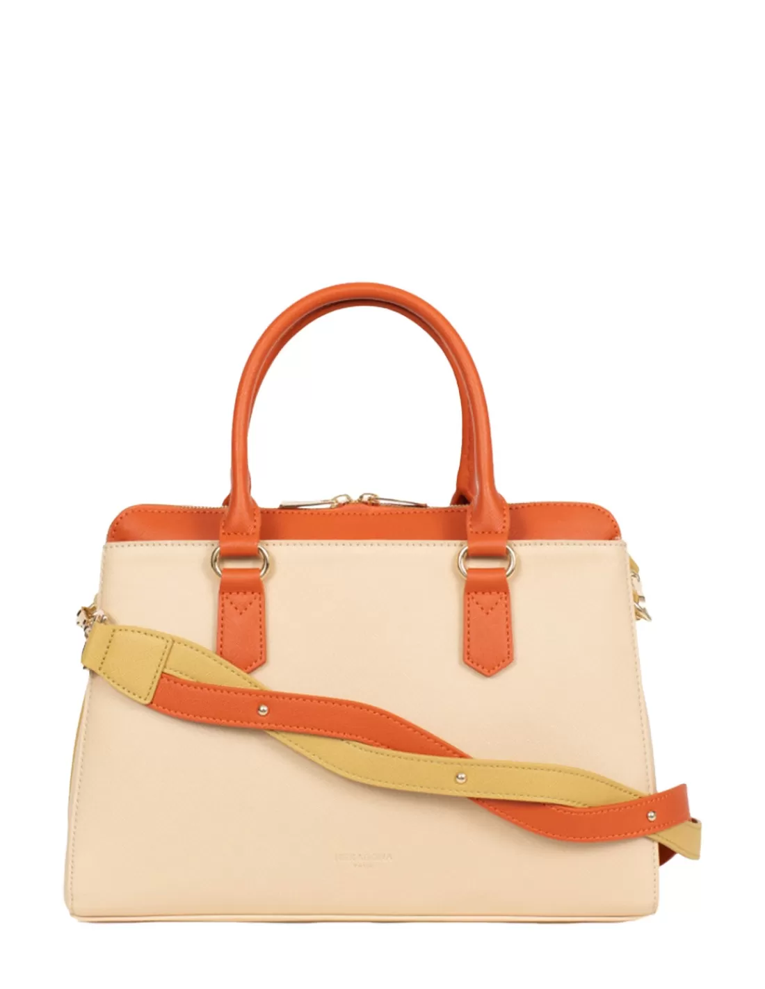 Best Sale Sac à main ref 52171 Crème 31.5*22*13 Femme Sac Porté Travers Femme