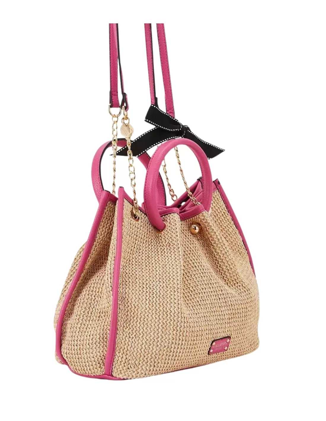 Best Sac a main Ref 59774 Fuchsia 29*25*14 cm Femme Sac Porté Main Femme | Sac Porté Épaule Femme