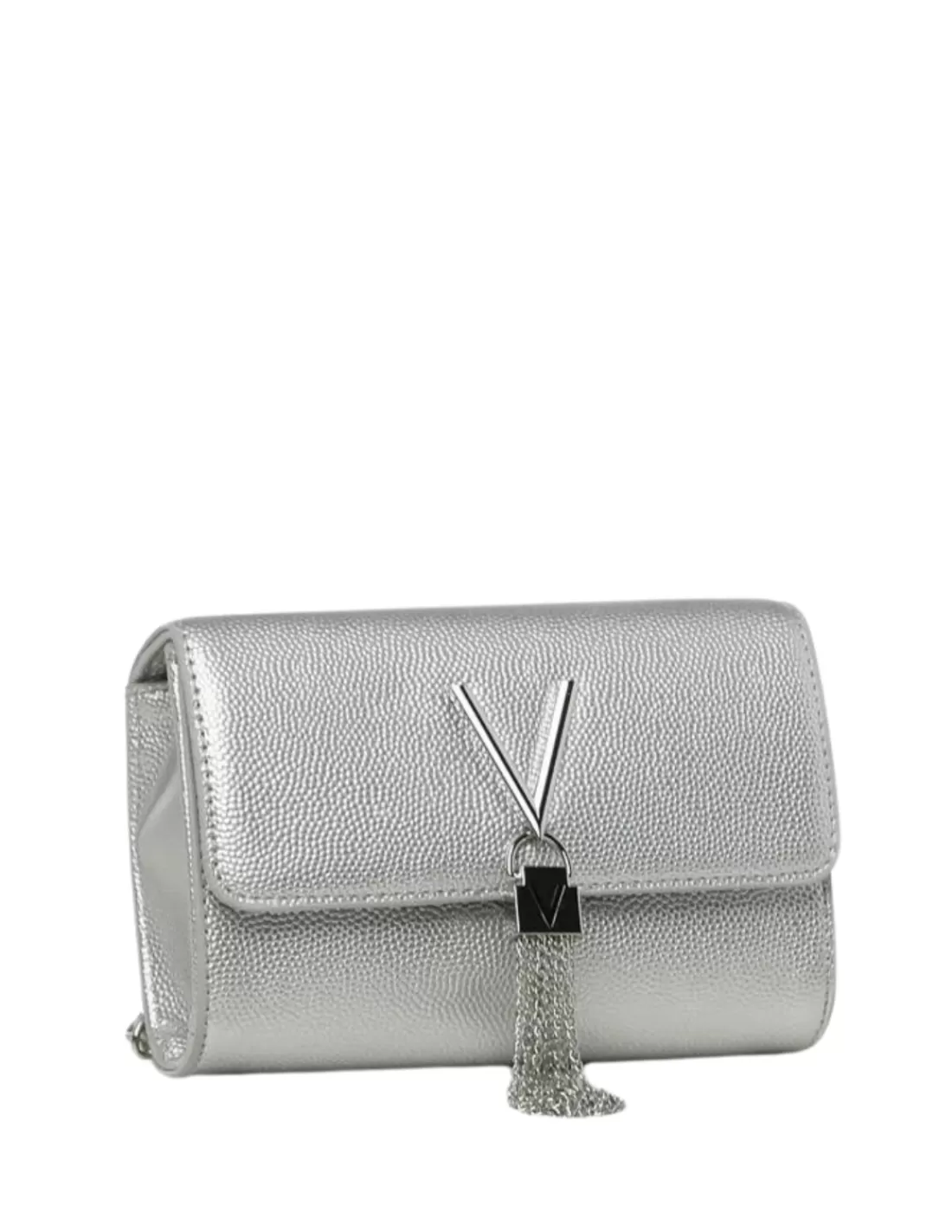 Best Sale Sac bandouliere Valentino Ref 60706 Argent 17*12*5 cm Femme Sac Porté Travers Femme