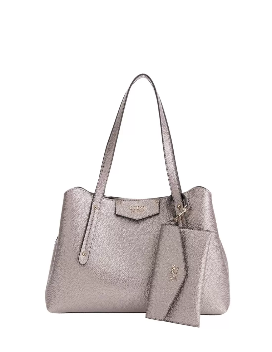 Discount Sac porté épaule Ref 57775 Pewter 35*23*11 cm Femme Sac Porté Épaule Femme