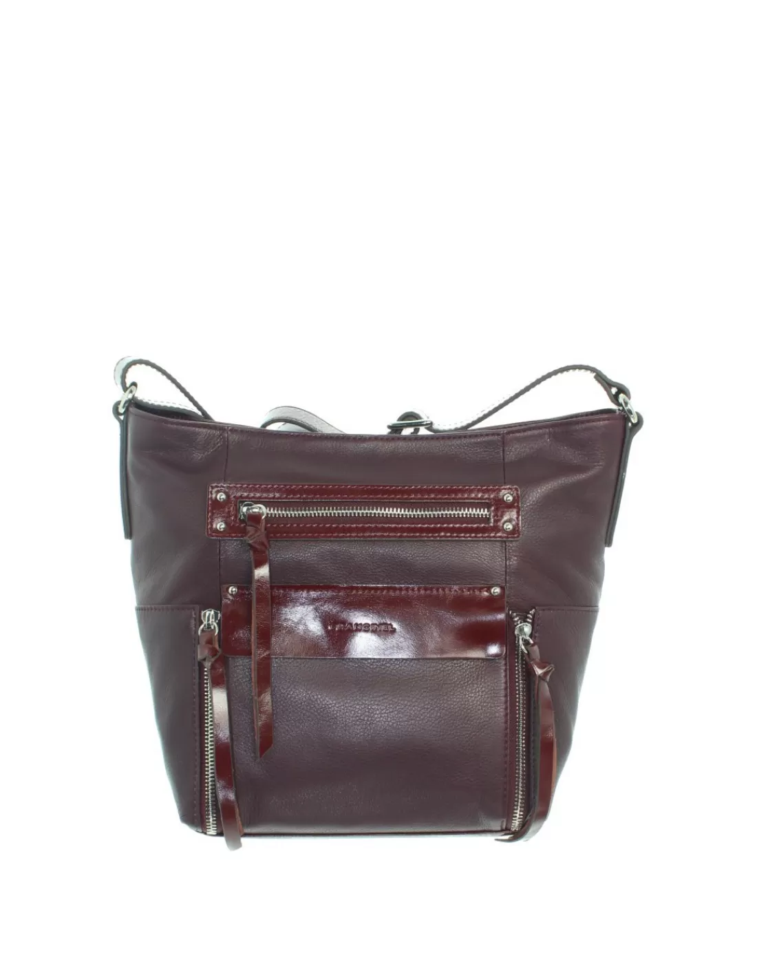 Shop Sac porté travers ref_44863 Bordeaux 32*26*14 Femme Sac Porté Travers Femme