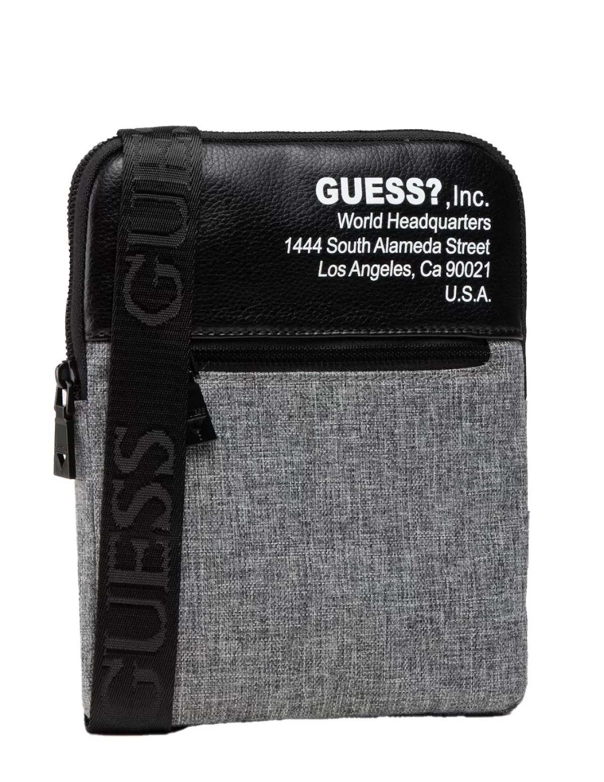 Guess Sacoche Bandoulière<Sacoche homme Massa ref 52073 23*19*2 Gris