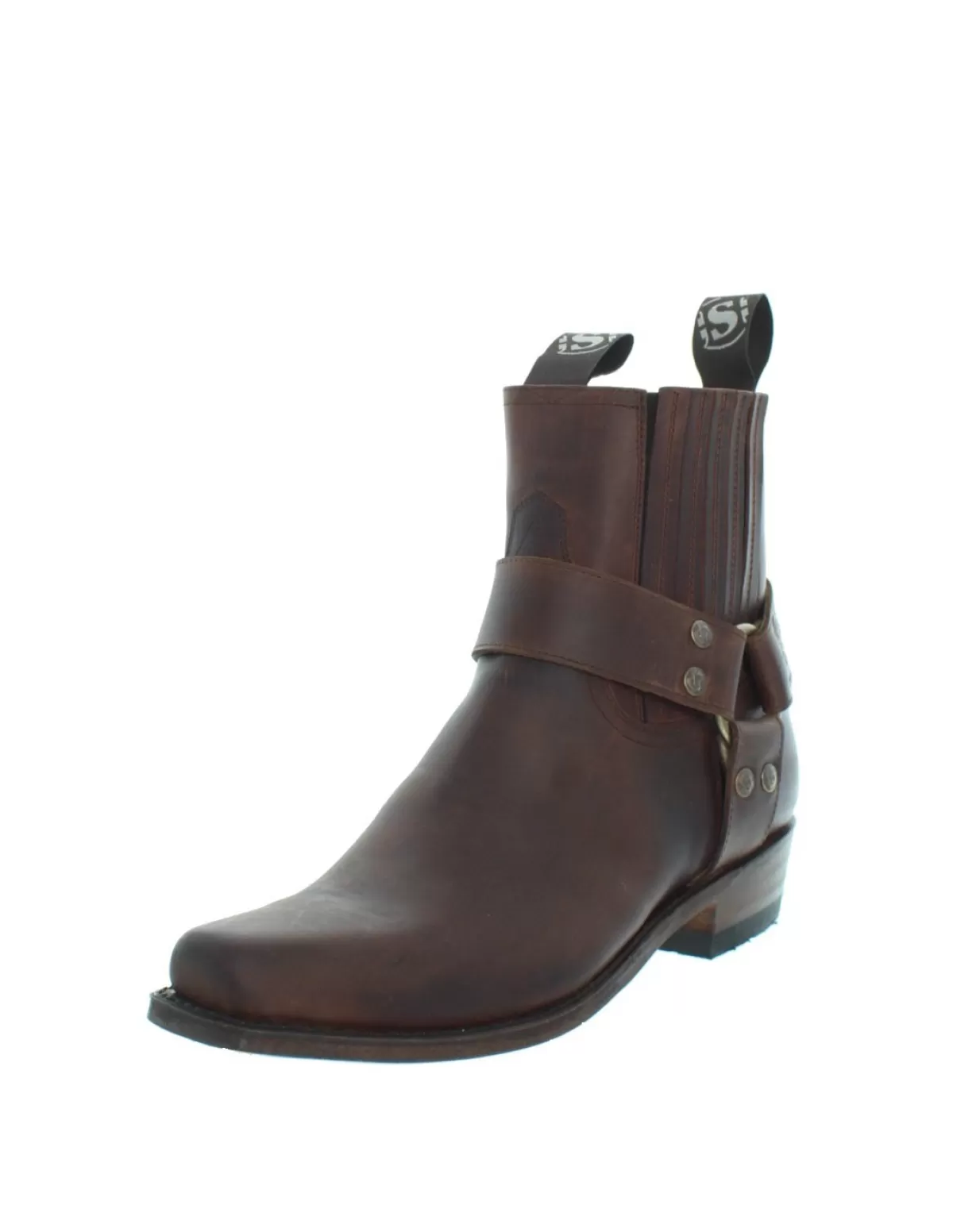 Sendra Low Boots Homme | Bottes Bout Carré Homme<Santiags Hommes Cuchy Sprinter 7004 Ref 17029 Marron