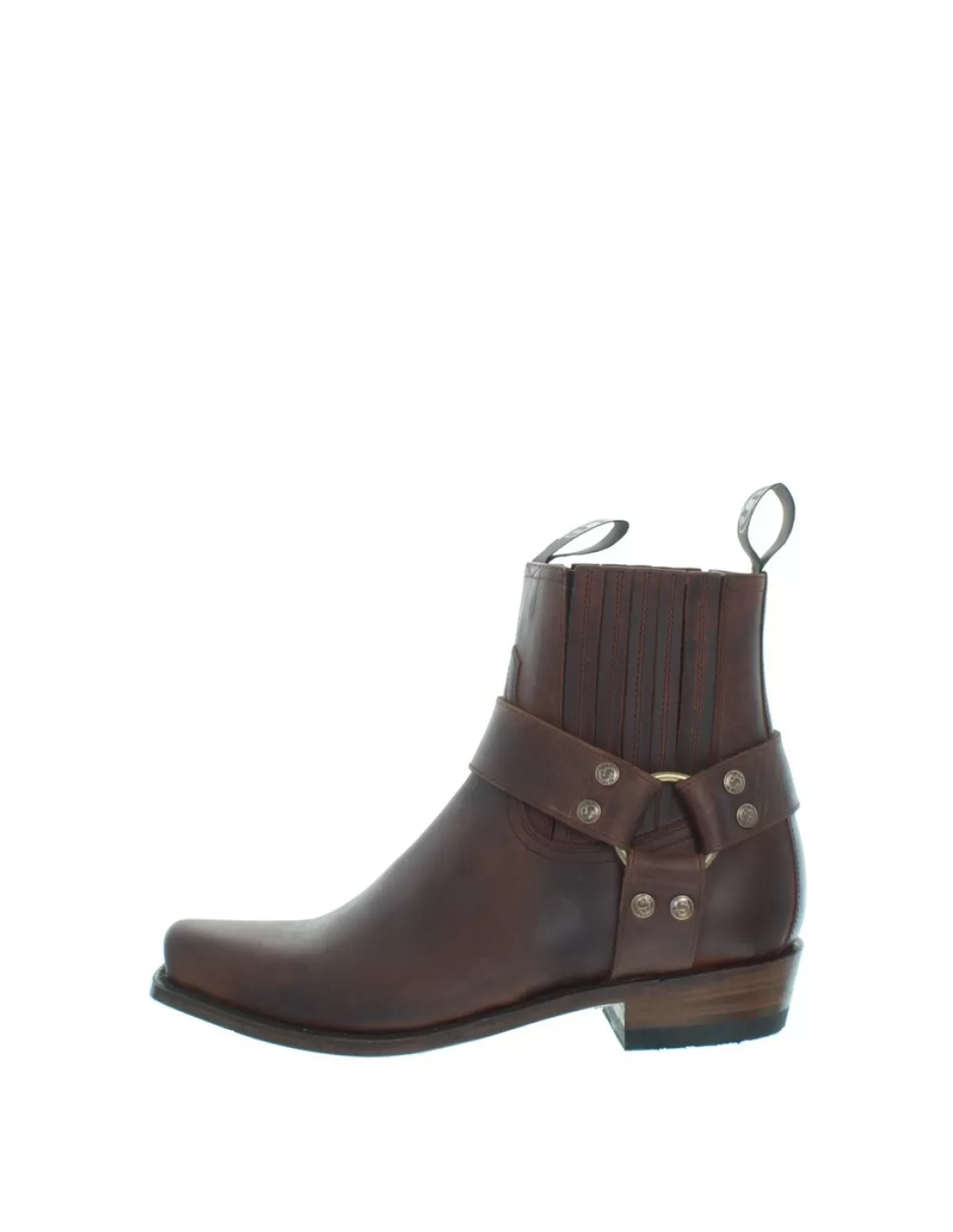 Sendra Low Boots Homme | Bottes Bout Carré Homme<Santiags Hommes Cuchy Sprinter 7004 Ref 17029 Marron