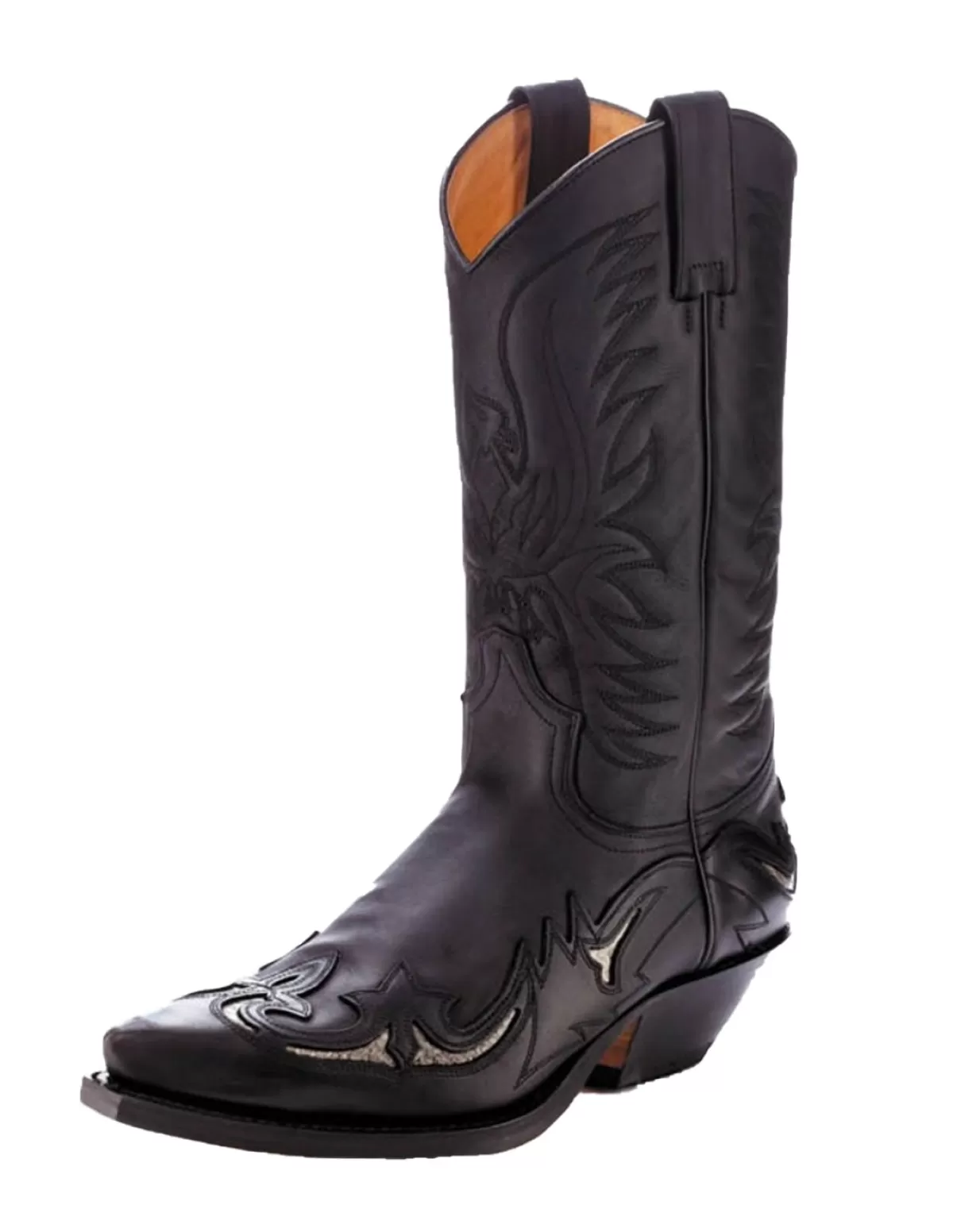 Sendra Santiag Homme<Santiags en cuir Hommes Ref 26365 Noir