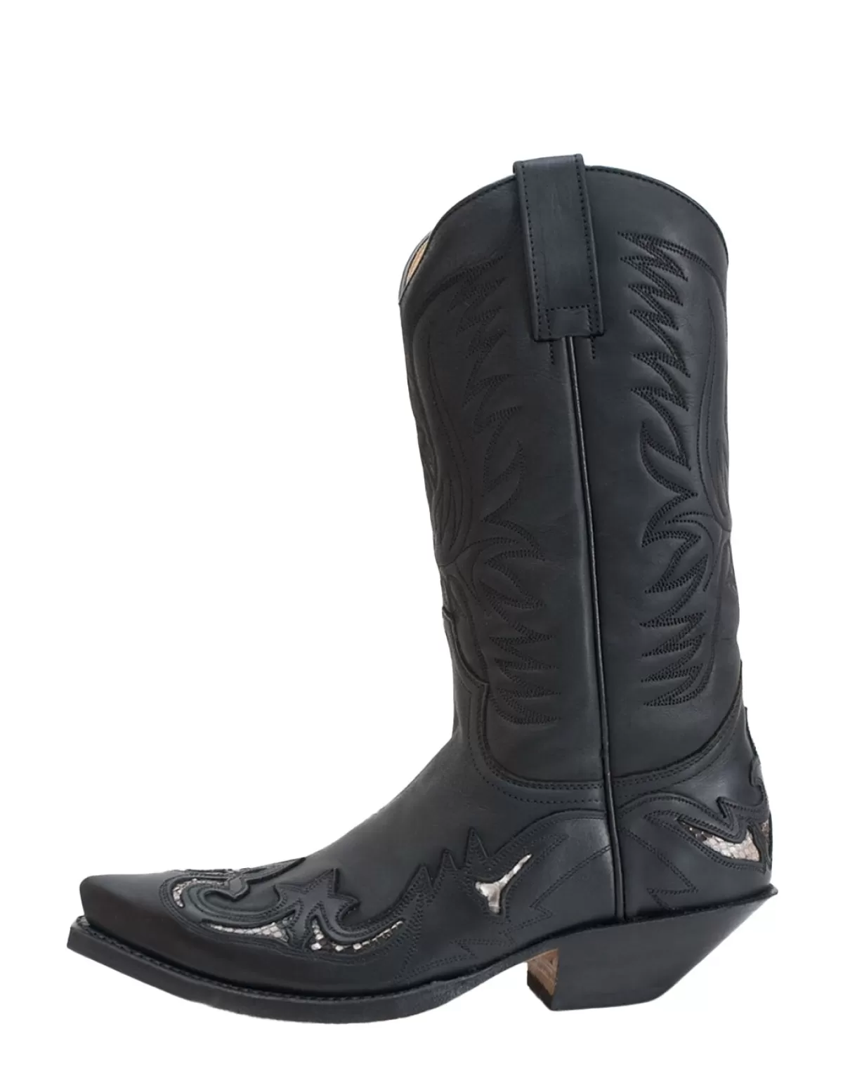 Sendra Santiag Homme<Santiags en cuir Hommes Ref 26365 Noir