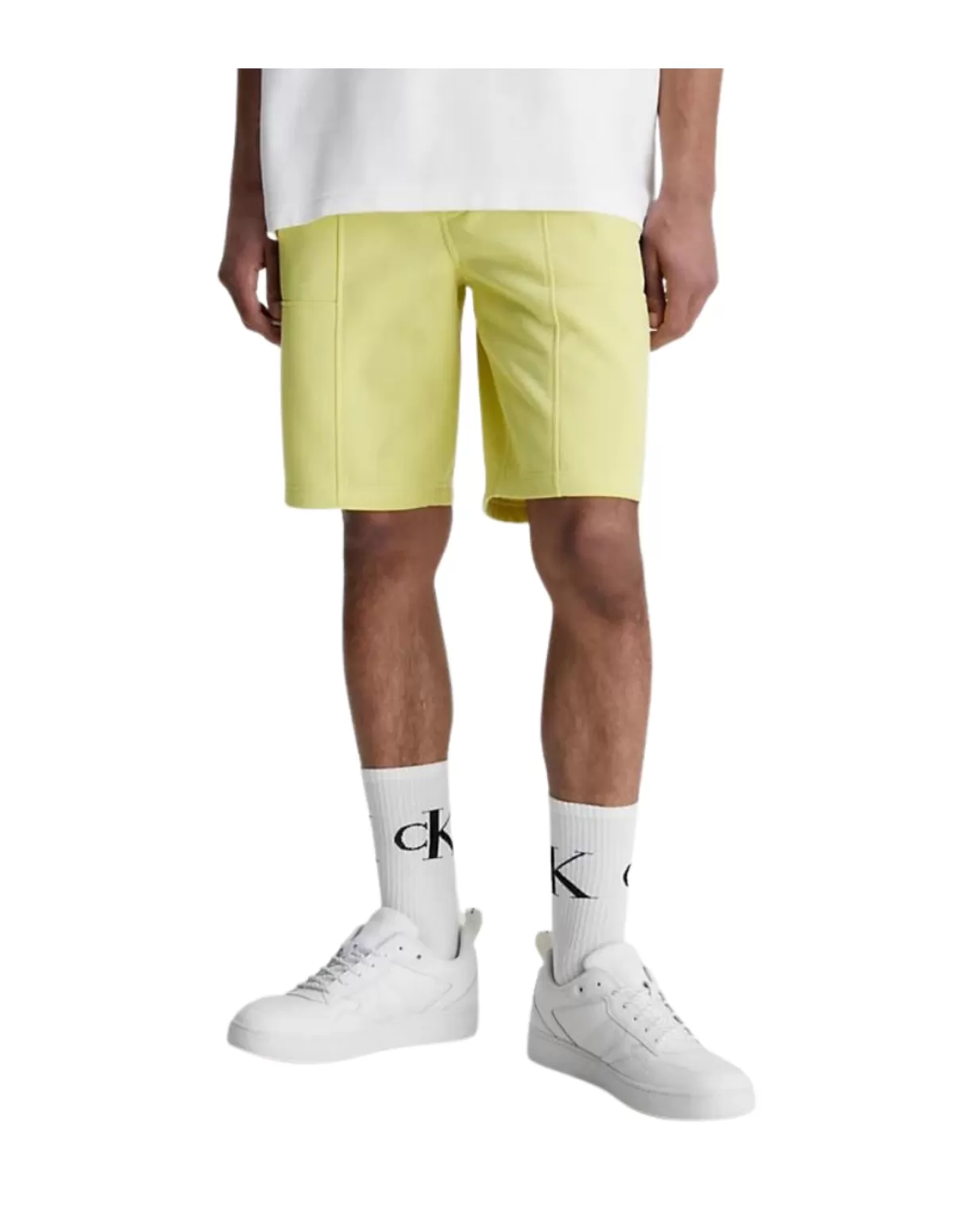 Calvin Klein Jeans Shorts - Bermudas Homme<Short homme Ref 60272 KCQ Jaune