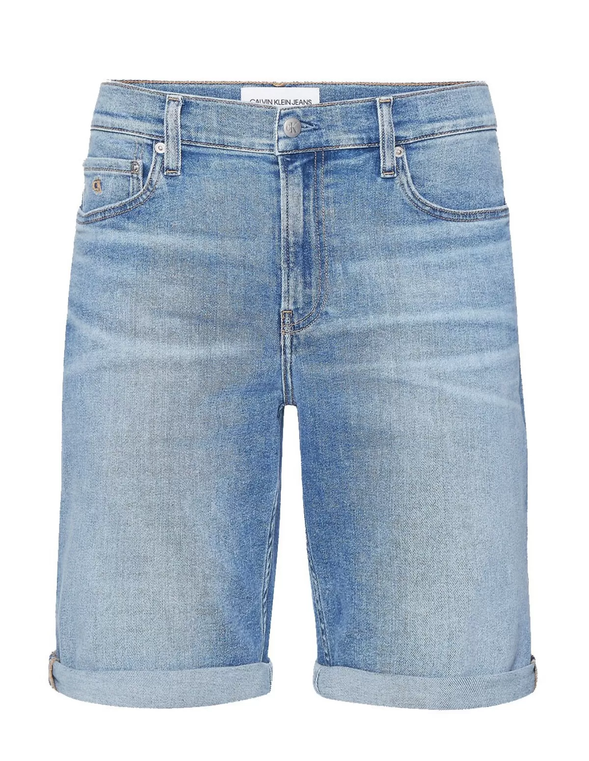 Calvin Klein Jeans Shorts - Bermudas Homme<Short slim homme ref_49346 Blue Bleu