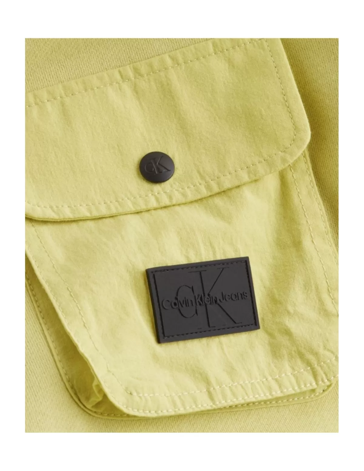 Calvin Klein Jeans Sweats - Pulls - Gilets Homme<Sweat a capuche homme Calvin Klein Ref 60219 Jaune