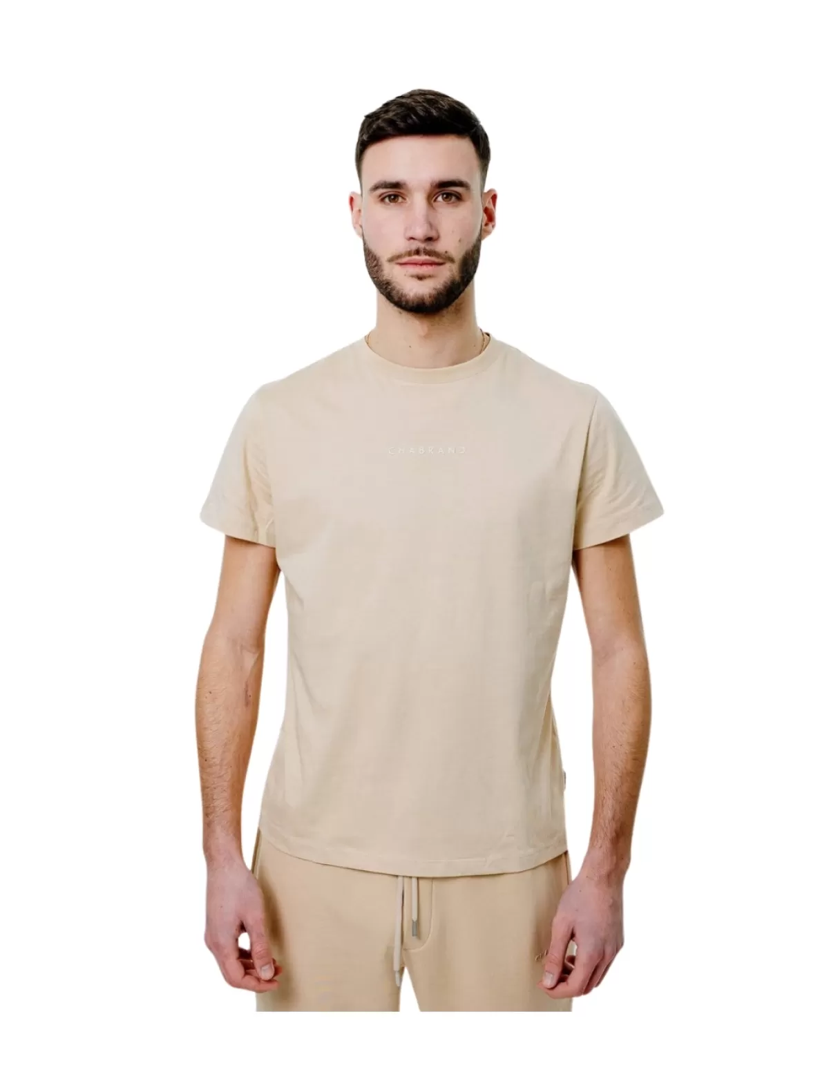 Chabrand Tee-shirt - Polo Homme<T shirt Ref 61734 850 Beige