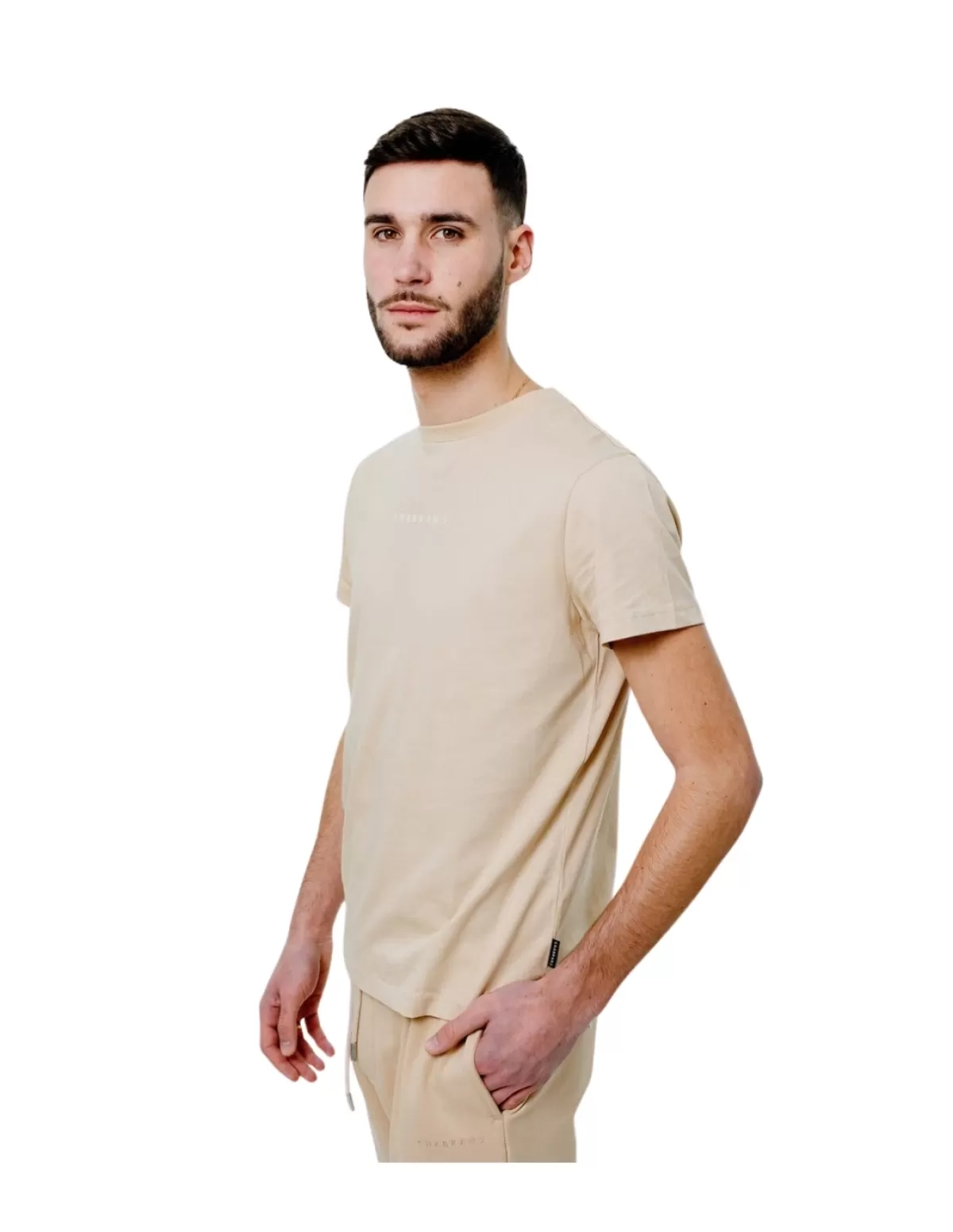 Chabrand Tee-shirt - Polo Homme<T shirt Ref 61734 850 Beige