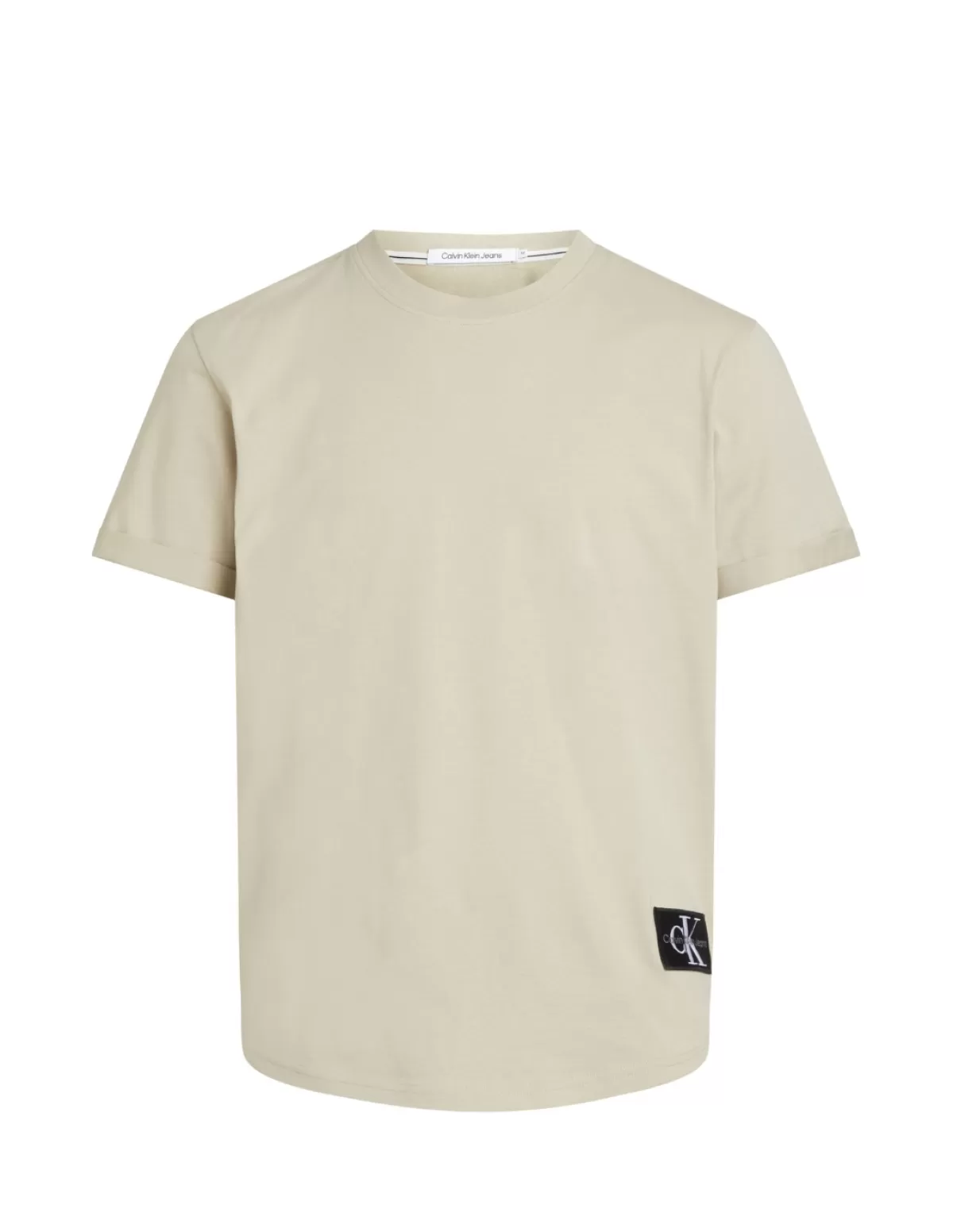 Calvin Klein Jeans Tee-shirt - Polo Homme<T shirt homme Ref 60954 Beige