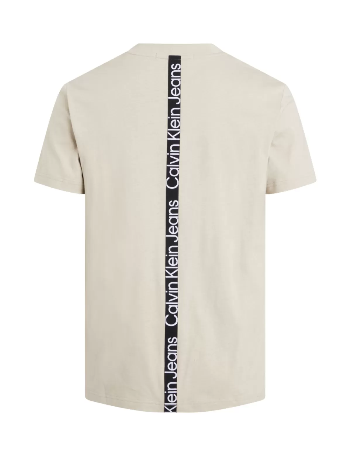 Calvin Klein Jeans Tee-shirt - Polo Homme<T shirt homme Ref 60953 Beige