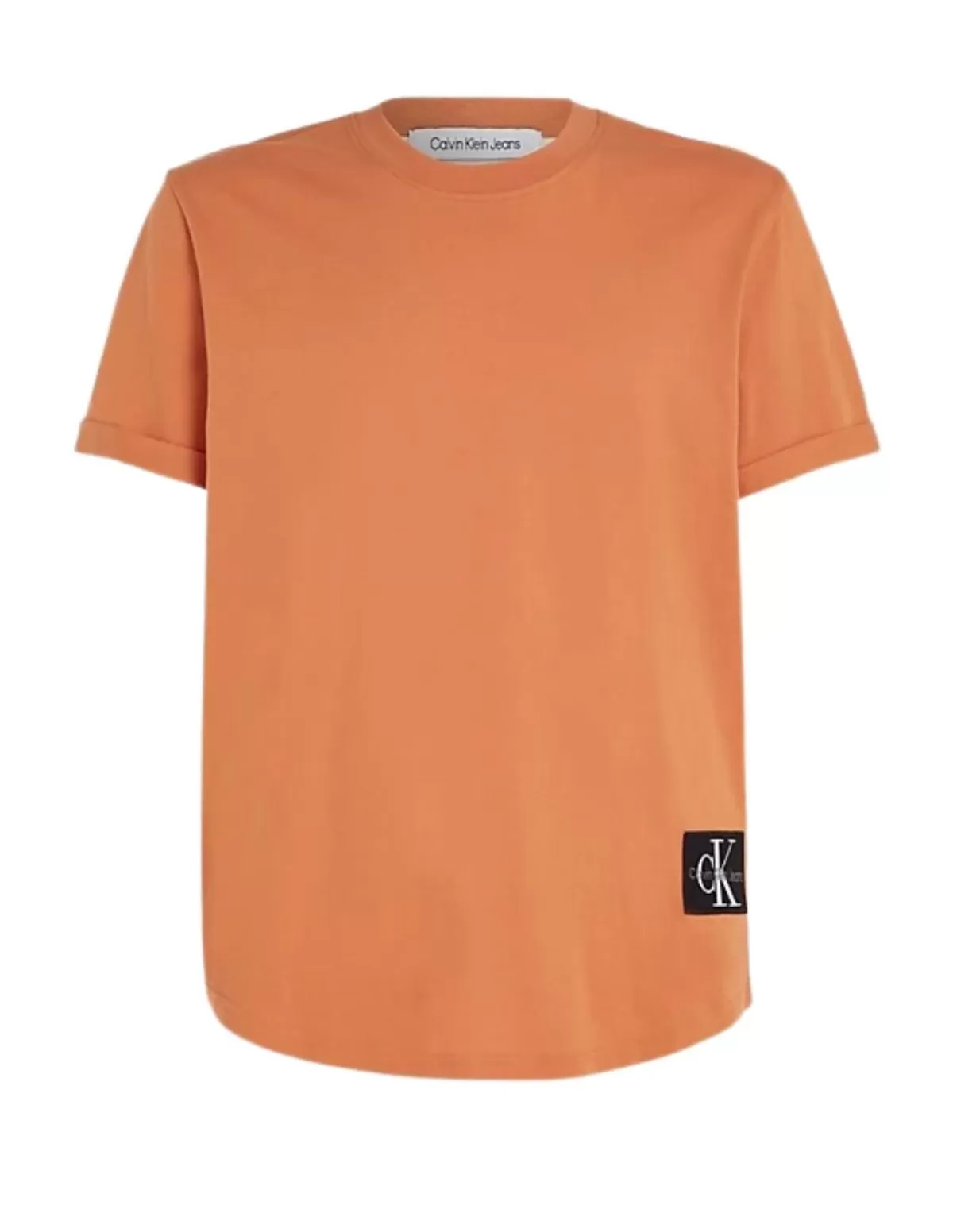 Calvin Klein Jeans Tee-shirt - Polo Homme<T shirt homme Ref 61454 Orange