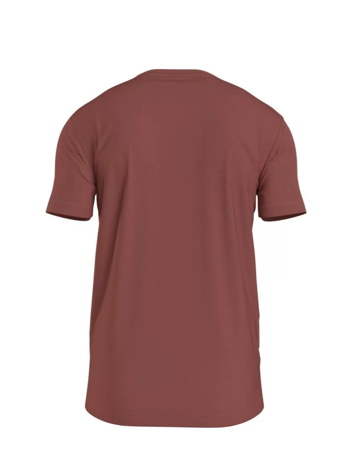 Calvin Klein Jeans Tee-shirt - Polo Homme<T Shirt Homme Ref 56968 XLN Terracotta Rouge