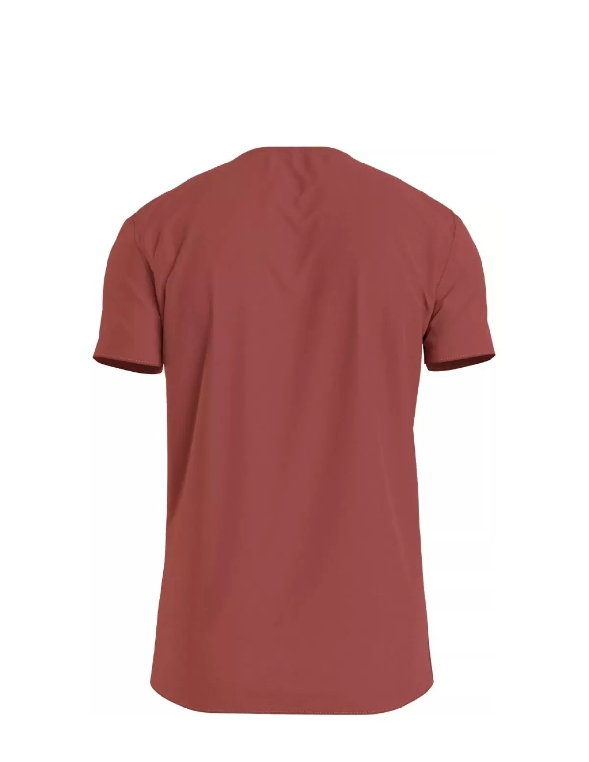 Calvin Klein Jeans Tee-shirt - Polo Homme<T Shirt Homme Ref 56971 XLN Terracotta Rouge