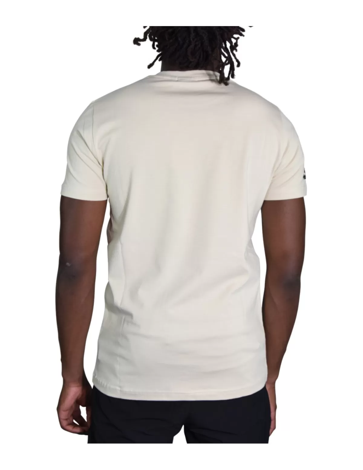 Helvetica Tee-shirt - Polo Homme<T shirt homme Ref 57701 Creme Ecru