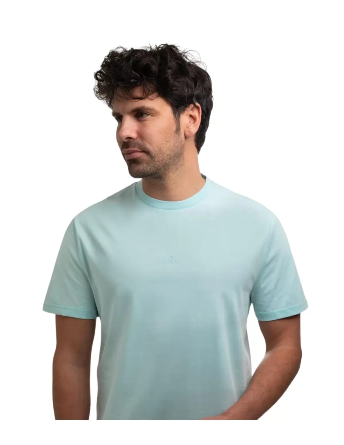 LXH Tee-shirt - Polo Homme<T shirt homme Ref 62330 ciel Bleu