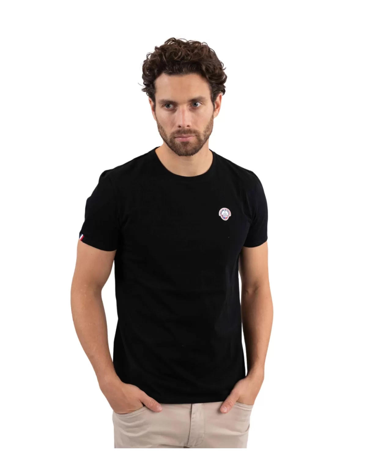 PATROUILLE DE FRANCE Tee-shirt - Polo Homme<T shirt Pure Select Ref 60508 Noir