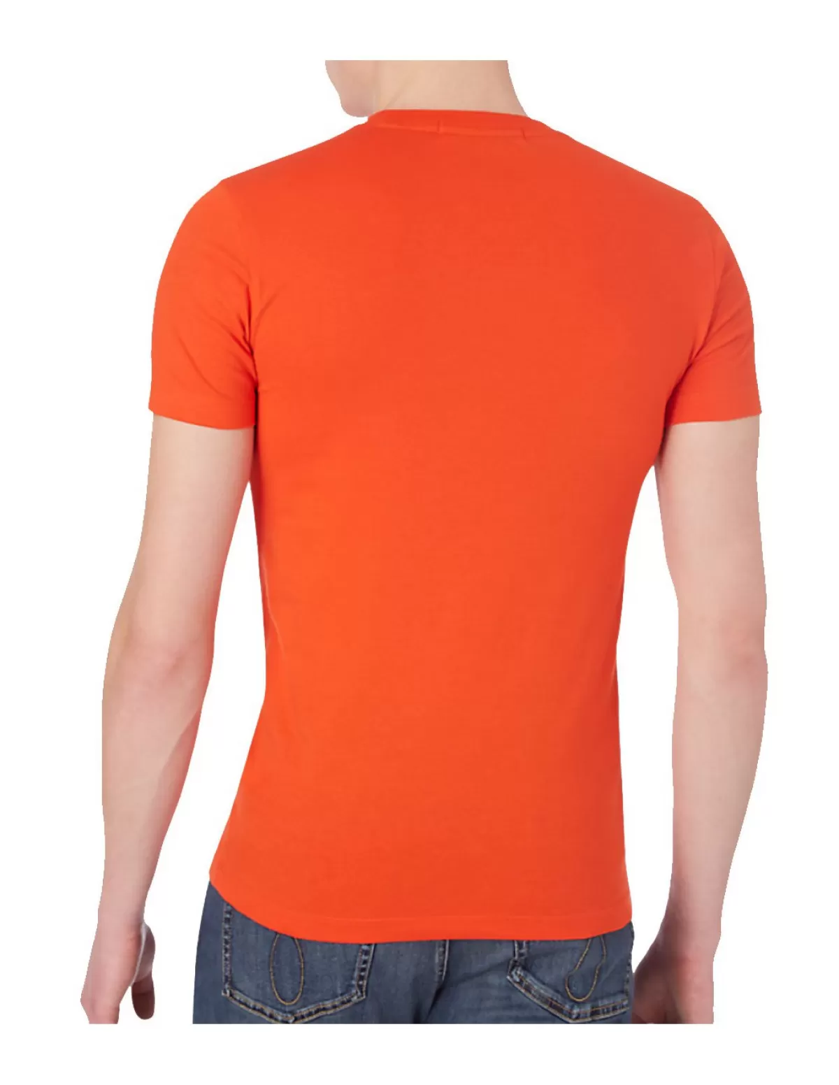 Calvin Klein Jeans Tee-shirt - Polo Homme<T-shirt ref_50533 XAQ Orange