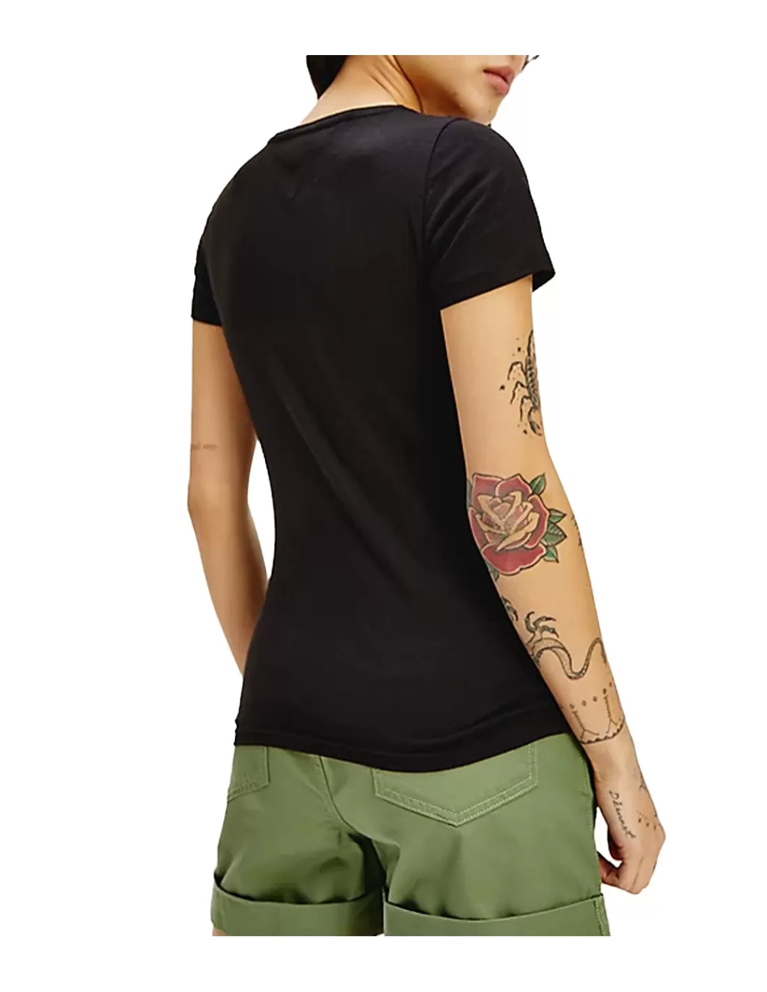 Outlet T-shirt femmes moulant ref 52748 bds Femme Tshirts - Polos - Débardeurs Femme