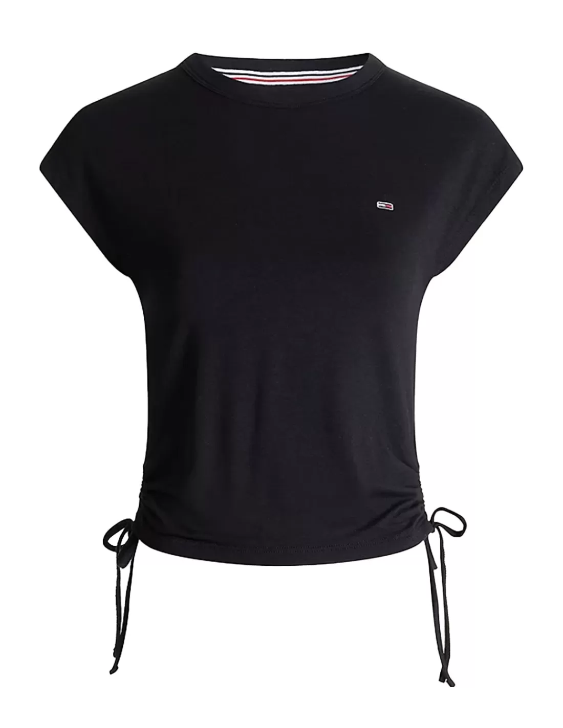 Outlet T-shirt Tommys Jeans ref 52139 BDS Femme Tshirts - Polos - Débardeurs Femme