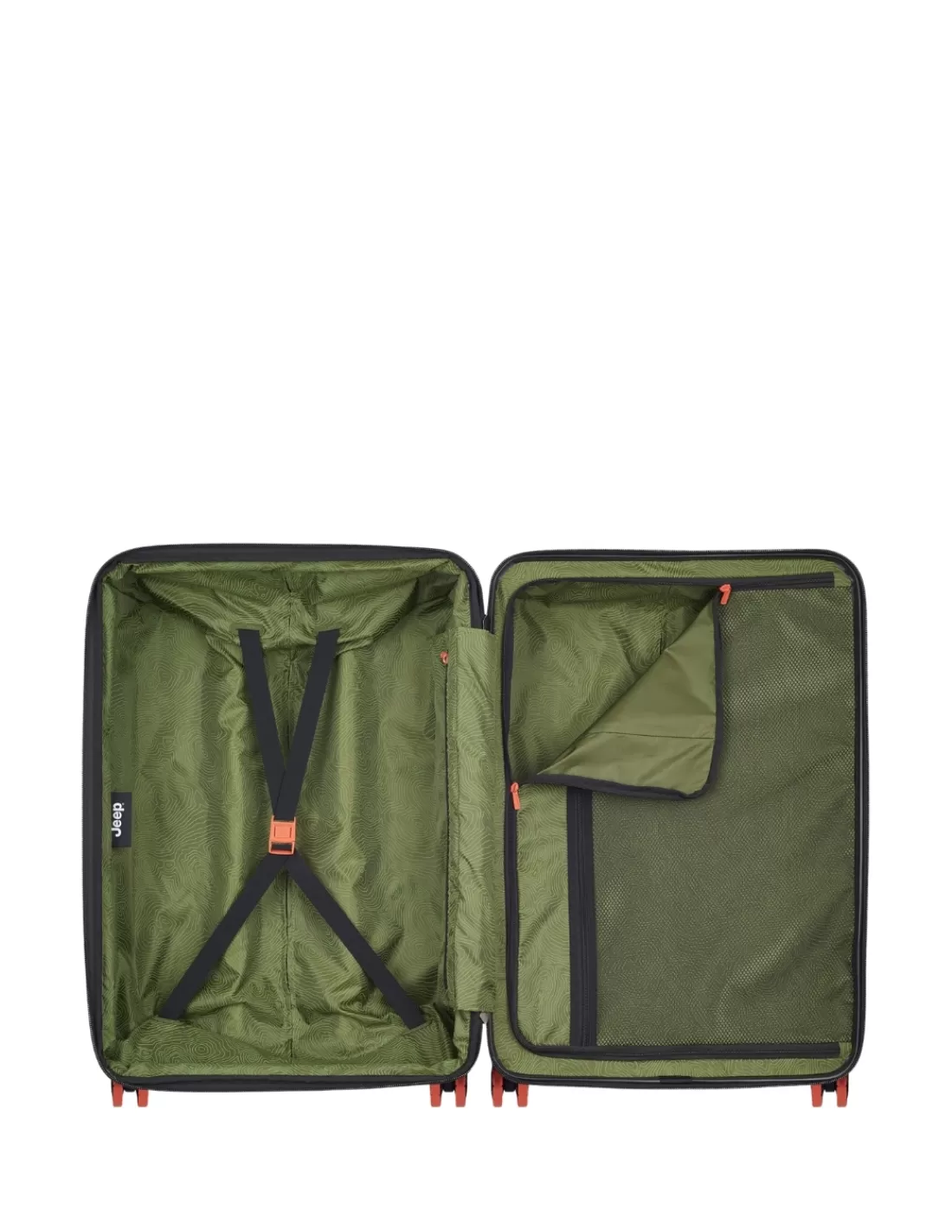 Discount Valise moyenne trolley Jeep Ref 64502 69*46*30 cm Valise Rigide Trolley Moyenne