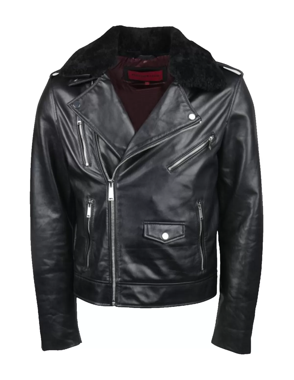 Redskins Style Perfecto Homme<Veste en cuir Speedster ref 51114 Noir