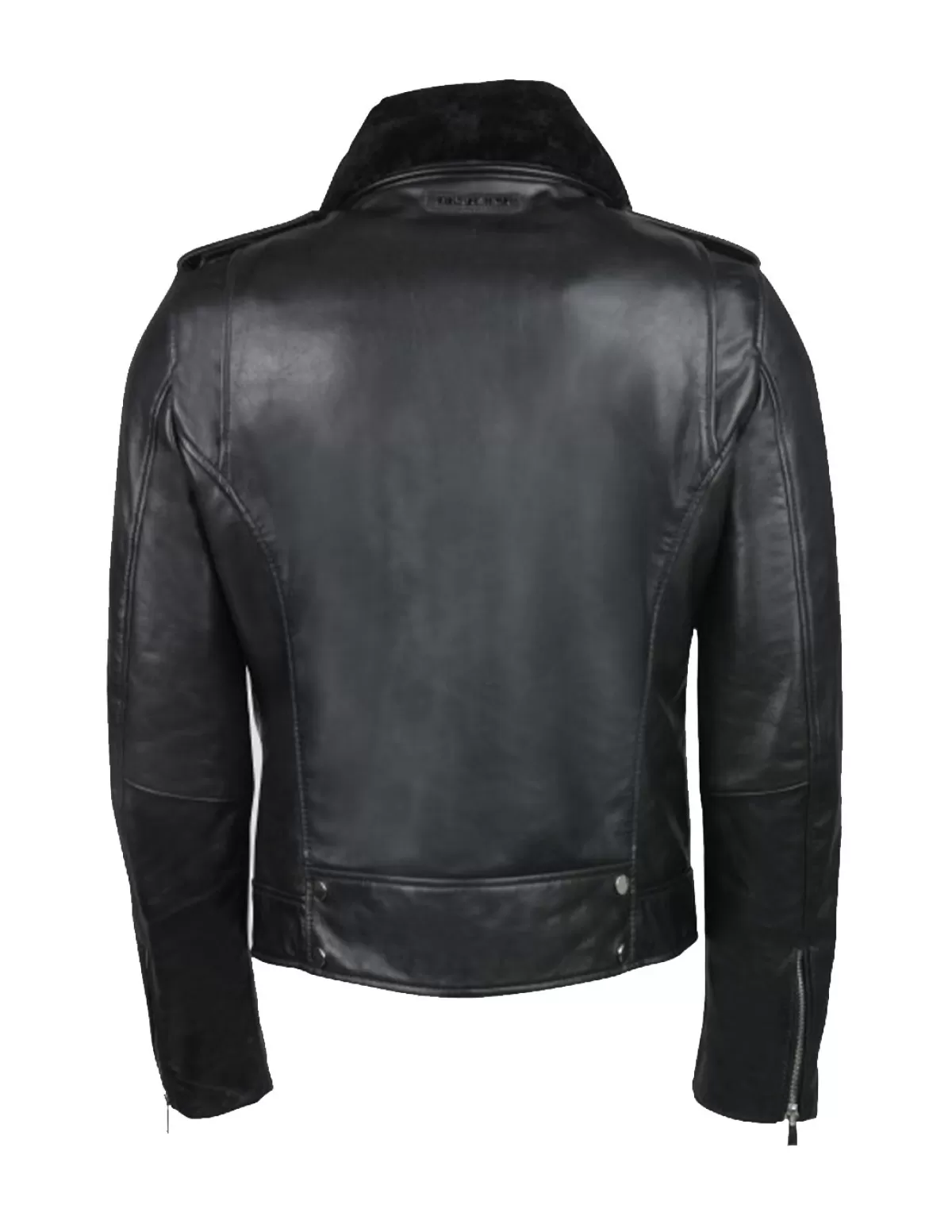 Redskins Style Perfecto Homme<Veste en cuir Speedster ref 51114 Noir