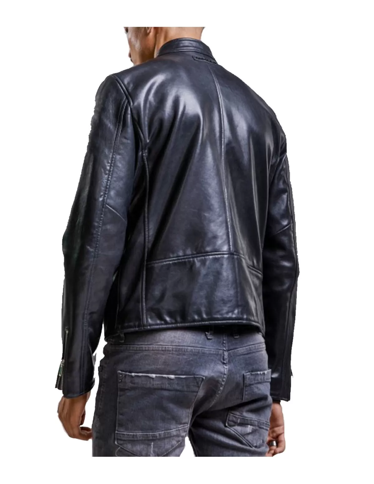 Redskins Blouson Cuir Homme<Veste en cuir Wayne ref 51113 Noir